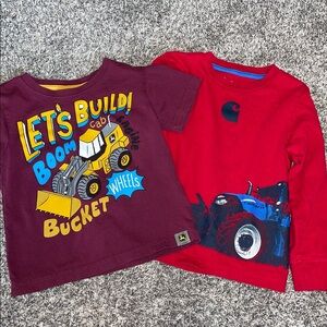 Toddler John Deere/Carhartt Graphic Tshirt Bundle